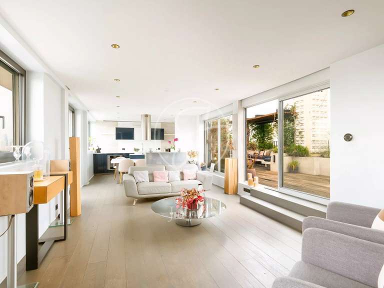 Appartement Paris 16e - 1 chambre - 91m²