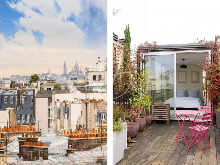 Appartement Paris 16e - 1 chambre - 91m²