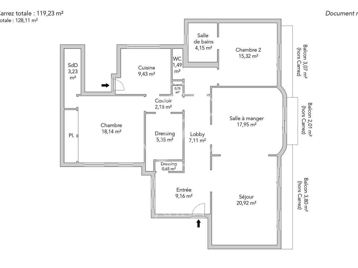 Appartement Paris 16e