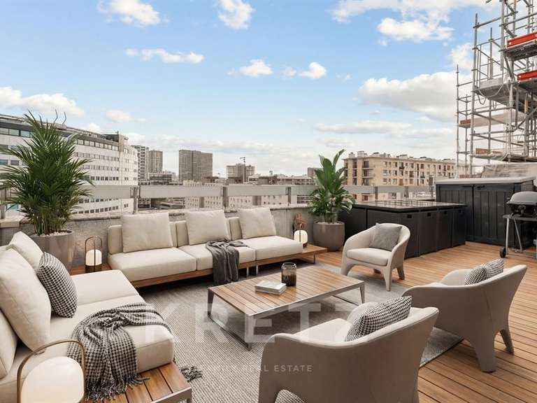 Appartement Paris 16e - 2 chambres - 120m²