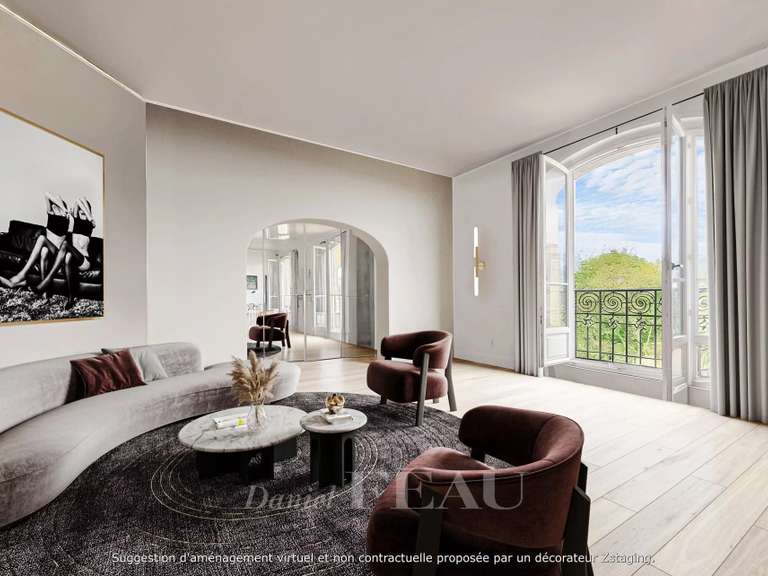 Appartement Paris 16e - 3 chambres - 138m²