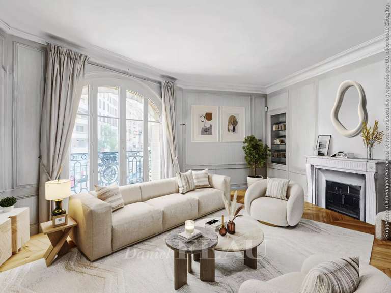 Appartement Paris 16e - 4 chambres - 171m²