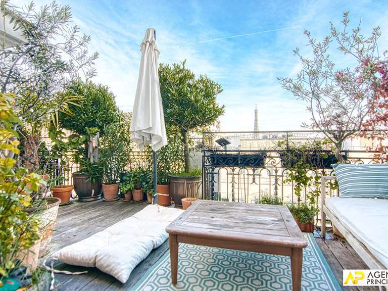 Appartement Paris 16e - 2 chambres - 65m²