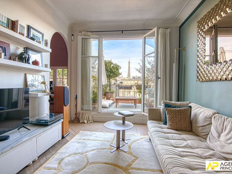 Appartement Paris 16e - 2 chambres - 65m²