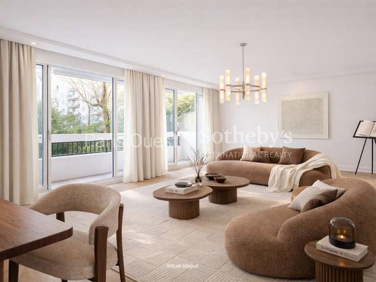 Appartement Paris 16e - 1 chambre - 85m²