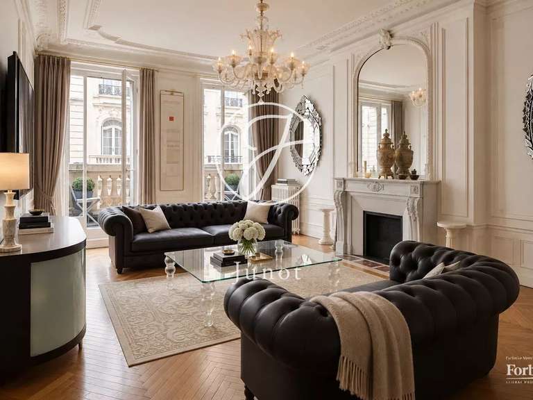 Appartement Paris 16e - 4 chambres - 215m²