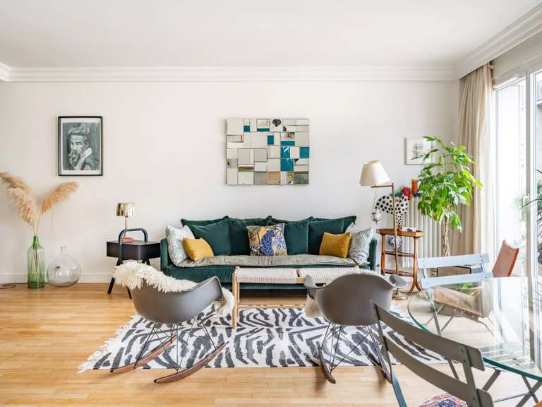 Appartement Paris 16e - 3 chambres - 93m²