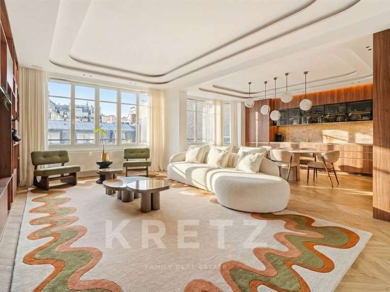 Appartement Paris 16e - 3 chambres - 125m²