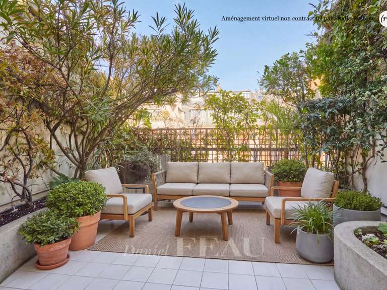 Appartement Paris 16e - 1 chambre - 73m²