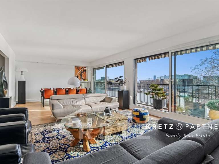 Appartement Paris 16e - 3 chambres - 124m²