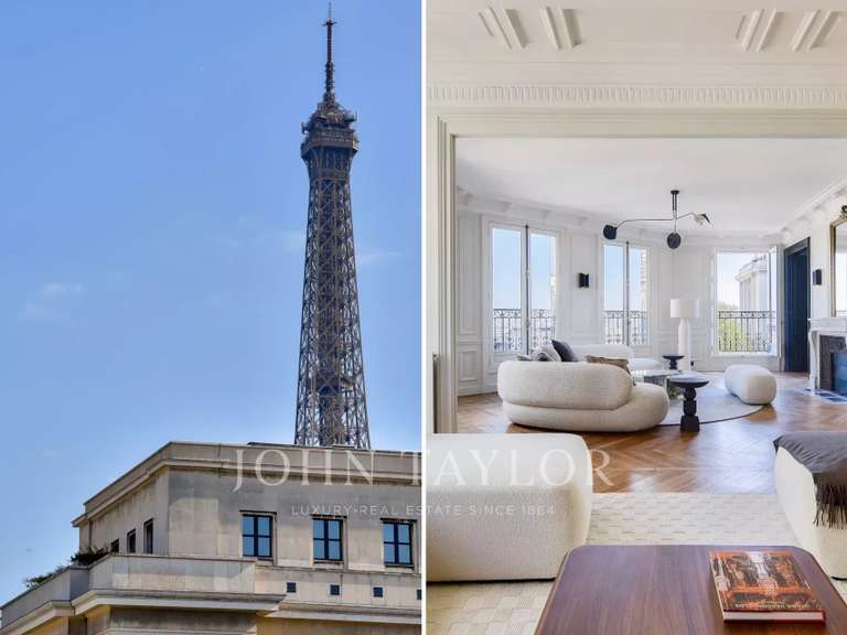 Appartement Paris 16e - 4 chambres - 216m²