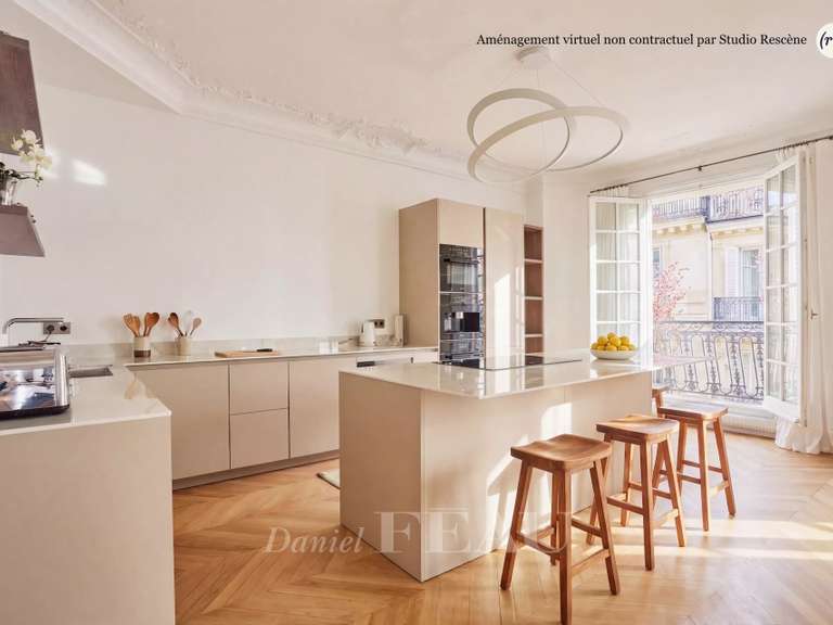 Appartement Paris 16e - 4 chambres - 185m²