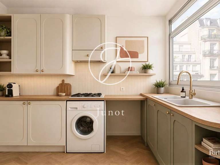 Appartement Paris 16e - 3 chambres - 95m²