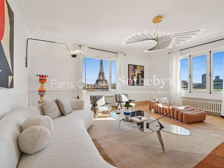 Appartement Paris 16e - 3 chambres - 190m²