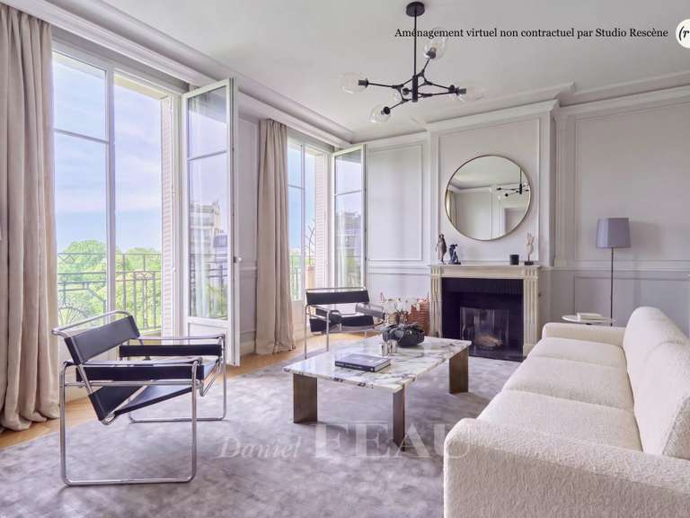 Appartement Paris 16e - 4 chambres - 211m²