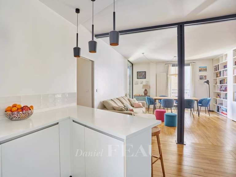 Appartement Paris 16e - 3 chambres - 88m²