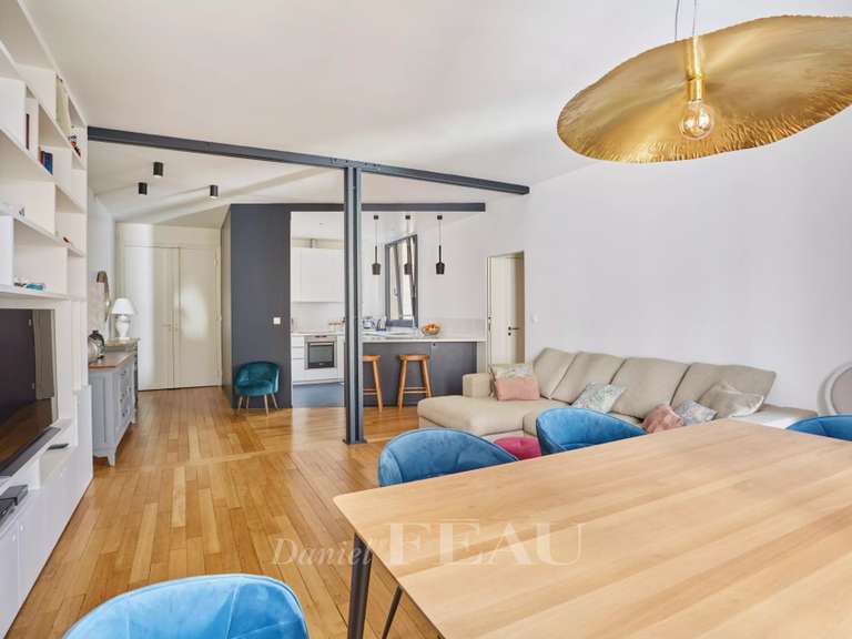 Appartement Paris 16e - 3 chambres - 88m²