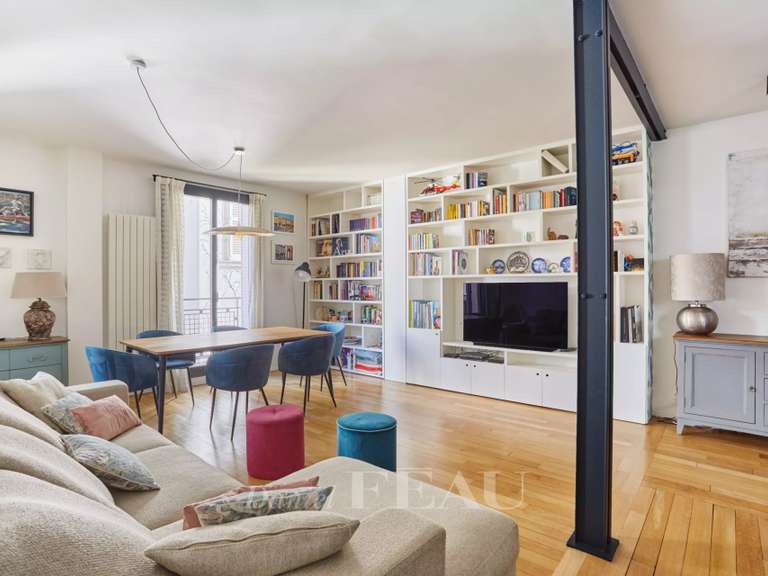 Appartement Paris 16e - 3 chambres - 88m²