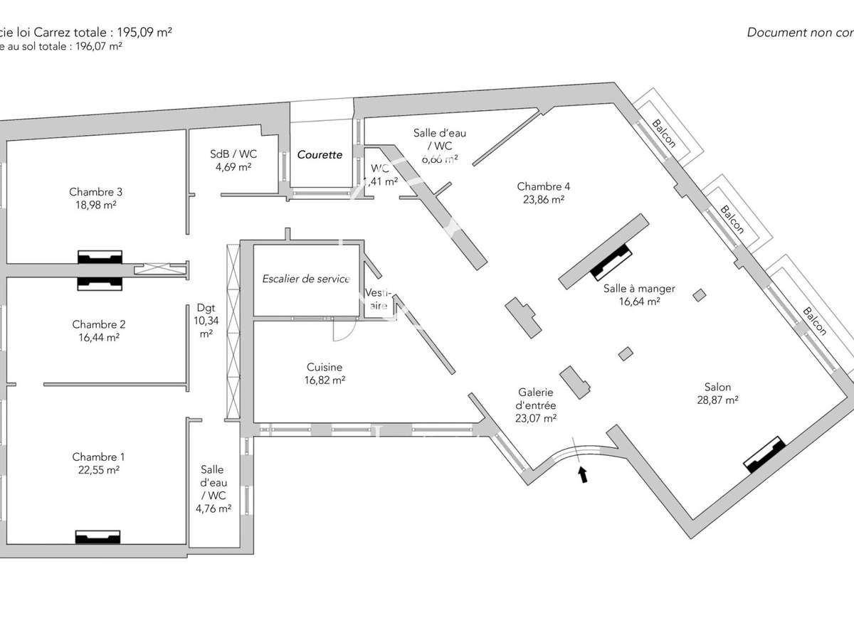 Appartement Paris 16e