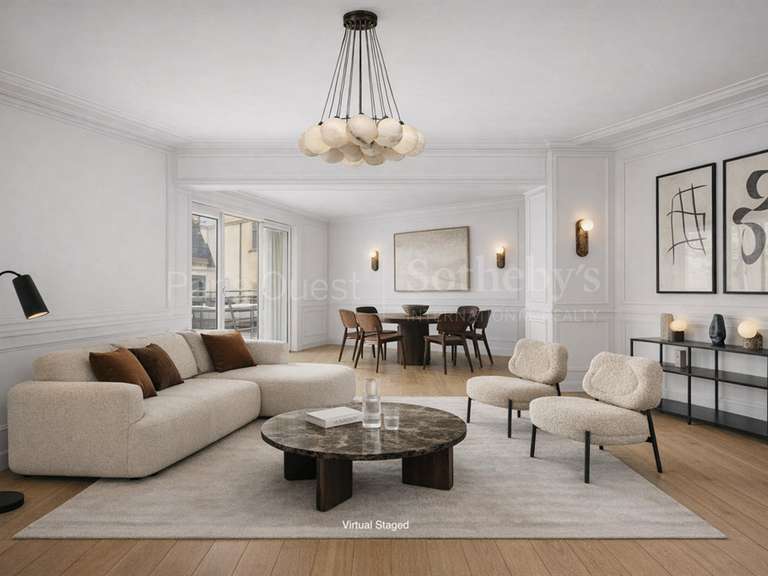 Appartement Paris 16e - 2 chambres - 90m²