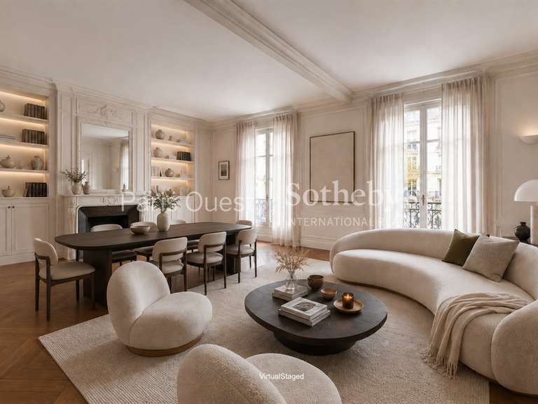 Appartement Paris 16e - 3 chambres - 161m²