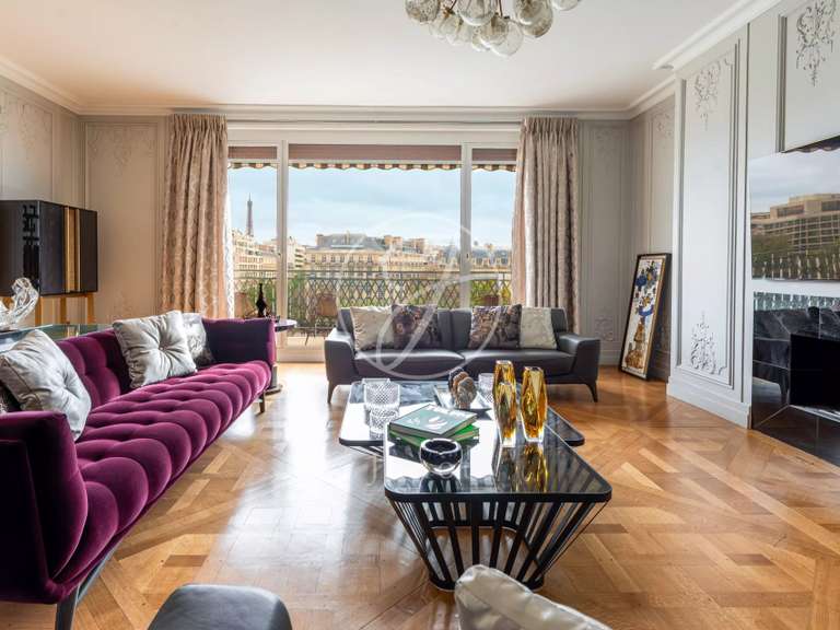 Appartement Paris 16e - 4 chambres - 207m²
