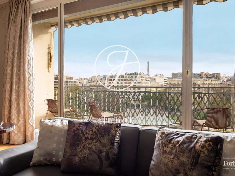 Appartement Paris 16e - 4 chambres - 207m²