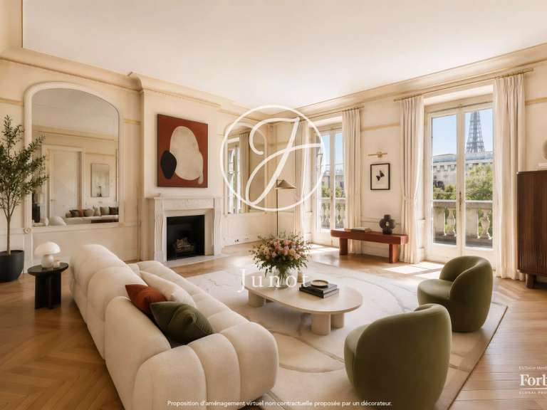 Appartement Paris 16e - 5 chambres - 331m²