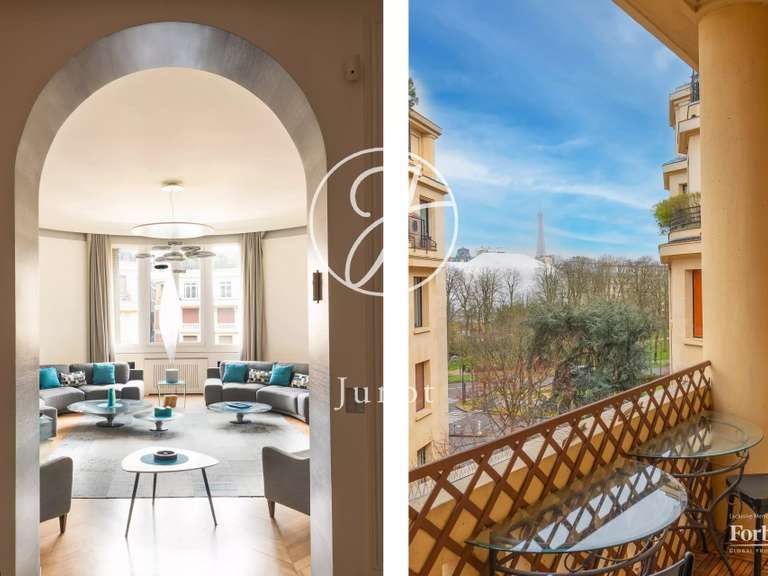 Appartement Paris 16e - 3 chambres - 286m²