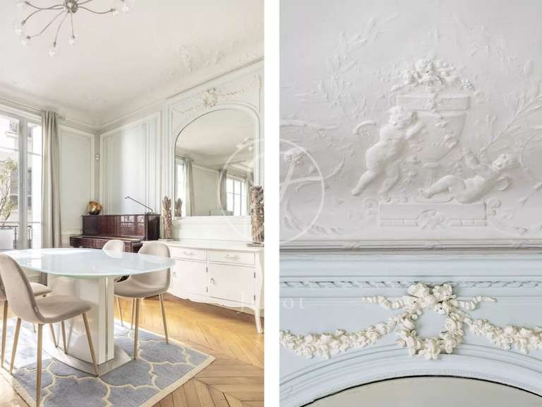 Appartement Paris 16e - 3 chambres - 102m²