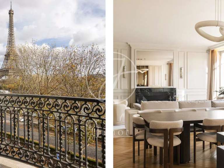 Appartement Paris 16e - 4 chambres - 245m²