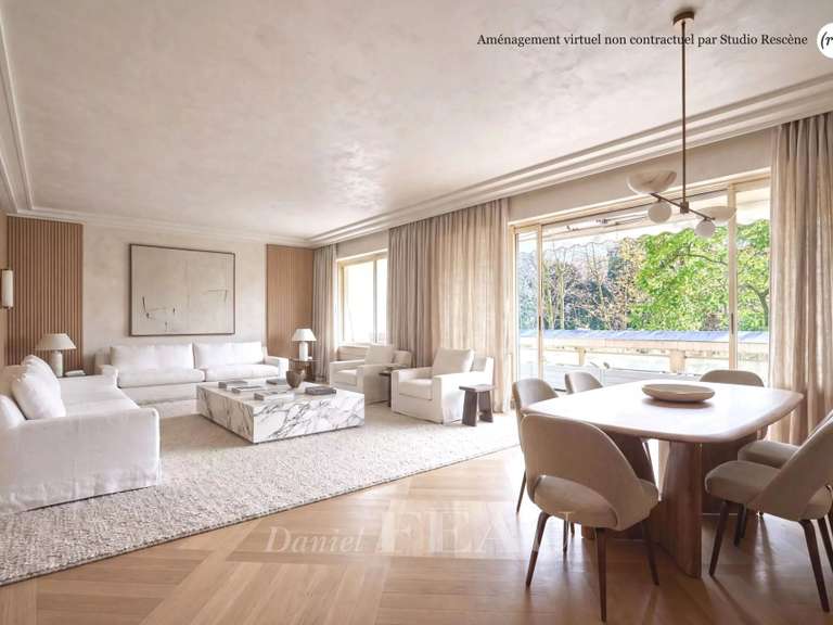 Appartement Paris 16e - 4 chambres - 237m²