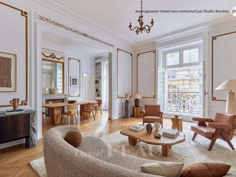 Appartement Paris 16e - 3 chambres - 208m²