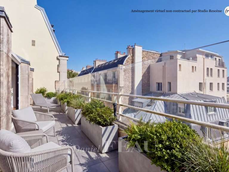 Appartement Paris 16e - 3 chambres - 161m²