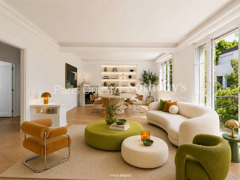 Appartement Paris 16e - 2 chambres - 115m²
