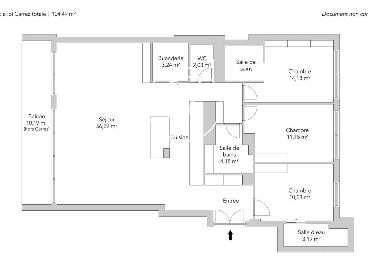 Appartement Paris 16e