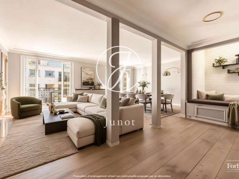 Appartement Paris 16e - 4 chambres - 157m²