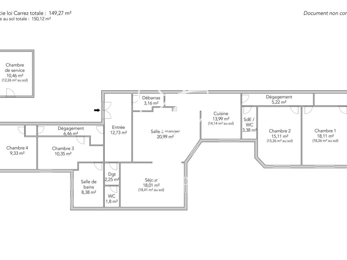 Appartement Paris 16e