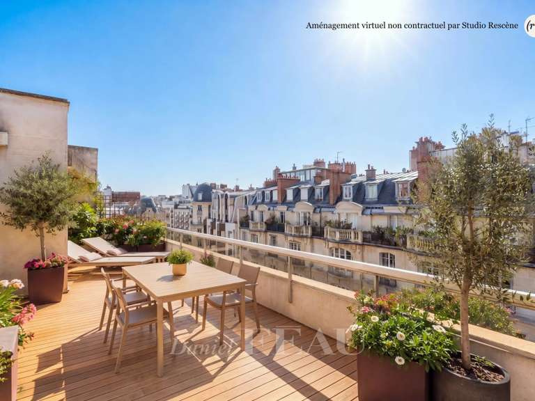 Appartement Paris 16e - 2 chambres - 64m²