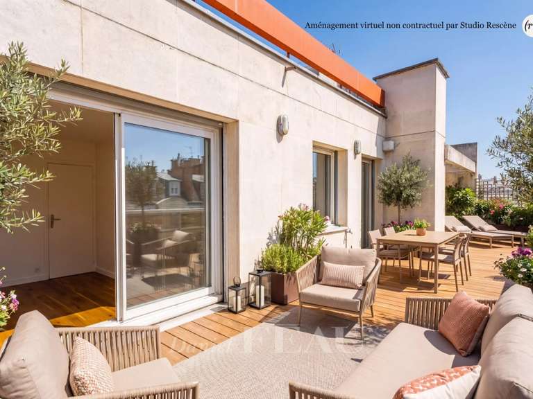 Appartement Paris 16e - 2 chambres - 64m²