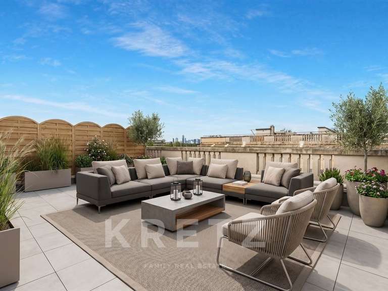 Appartement Paris 16e - 1 chambre - 70m²