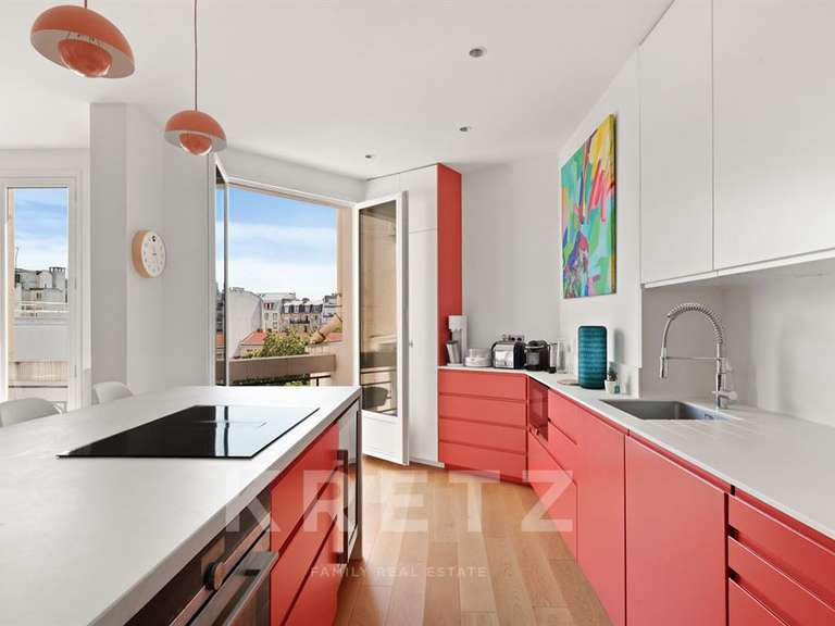 Appartement Paris 16e - 4 chambres - 115m²