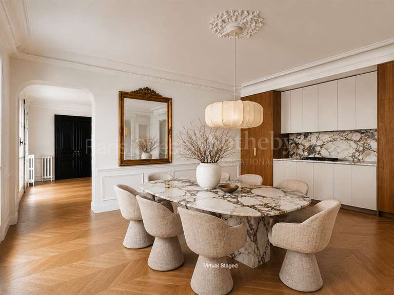 Appartement Paris 16e - 3 chambres - 137m²