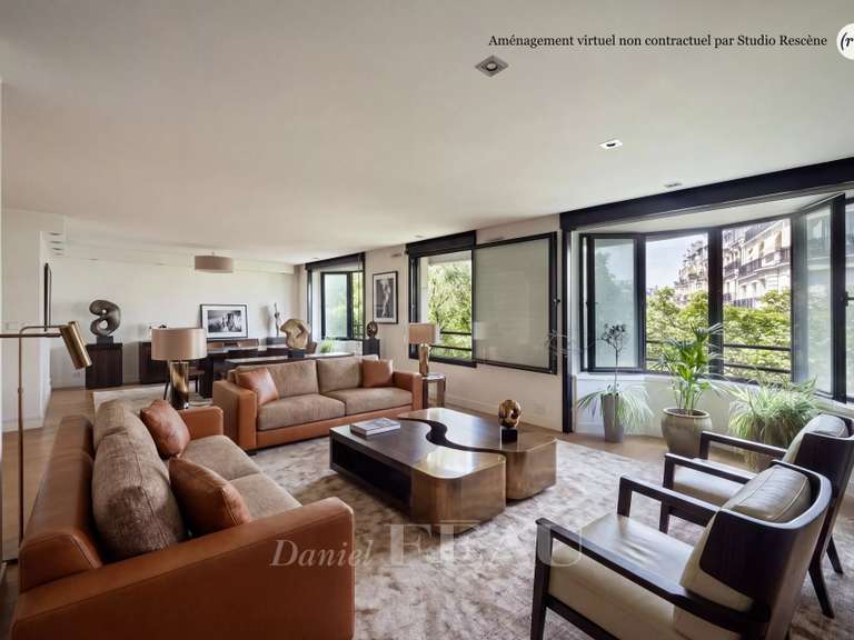 Appartement Paris 16e - 4 chambres - 142m²