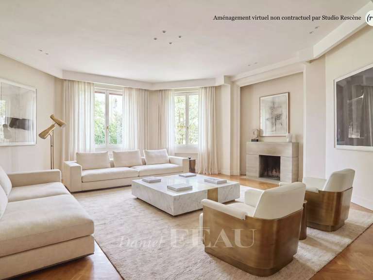 Appartement Paris 16e - 4 chambres - 291m²