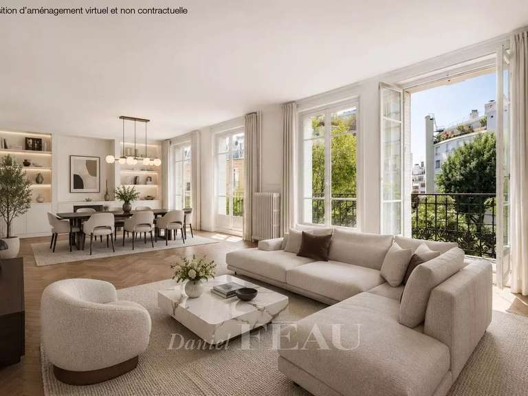 Apartment Paris 16e - 3 bedrooms - 170m²