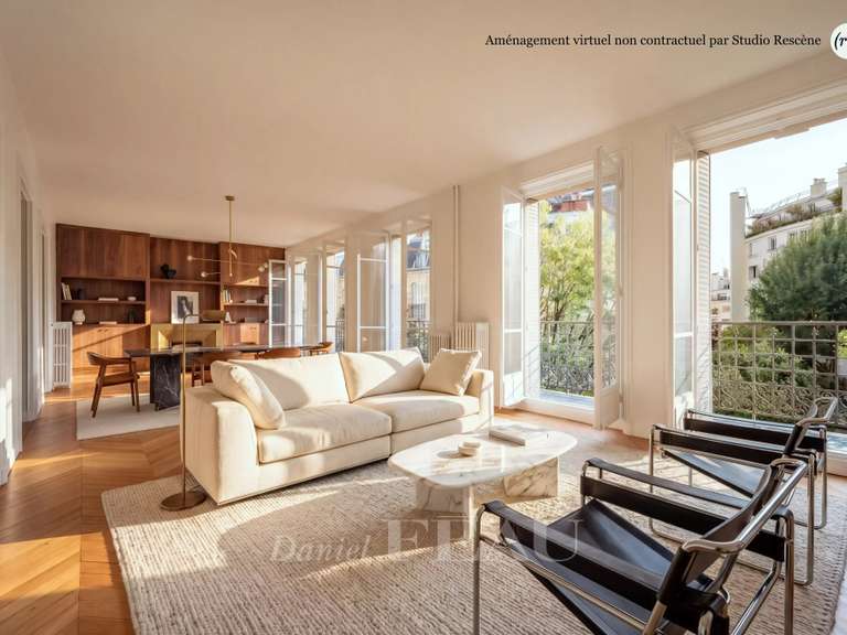 Appartement Paris 16e - 4 chambres - 179m²