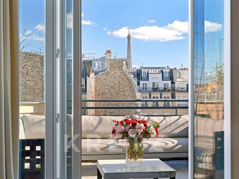 Appartement Paris 16e - 2 chambres - 100m²