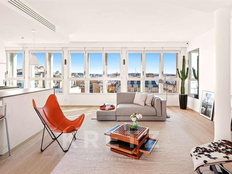 Appartement Paris 16e - 1 chambre - 112m²