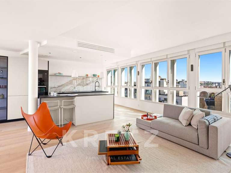 Appartement Paris 16e - 1 chambre - 112m²